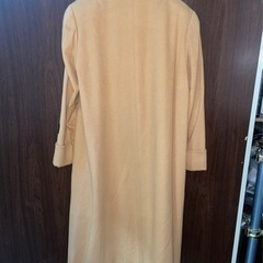 GRAN JOUE  グランジョイ　コート　カシミヤ100%  ブラウン　薄茶　レディース　Mサイズ　古着　中古　③の画像