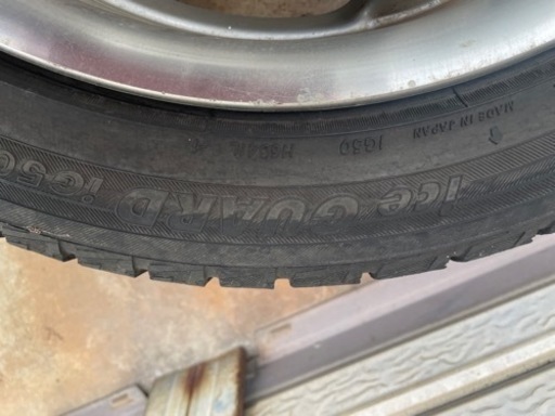4本セット　ホイールスタッドレス付き　195/50/r15