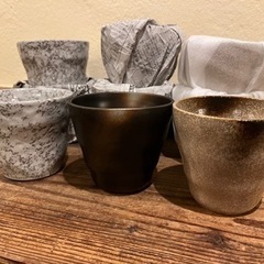 陶器　コップ　グラス