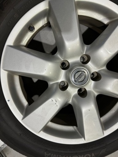 215/60R17 夏タイヤ&アルミセット エクストレイル 17×6.5JJ