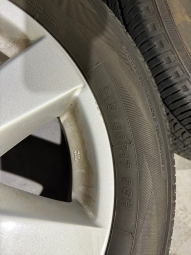215/60R17 夏タイヤ&アルミセット エクストレイル 17×6.5JJ