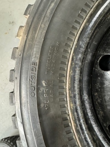 【6本セット】スパイクタイヤ 175SR14 14インチ