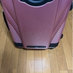 キャリーバッグ ピンク