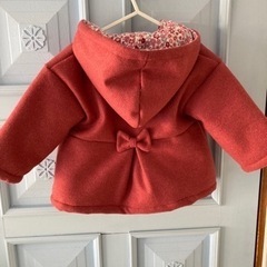 ビスケットクラブ　コート　80㎝　キッズ　アウターの画像