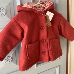 ビスケットクラブ　コート　80㎝　キッズ　アウター