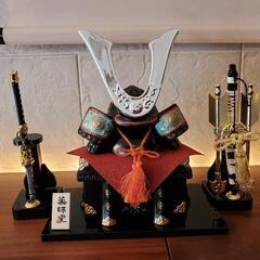 五月人形 兜飾り こどもの日飾り 武者飾り