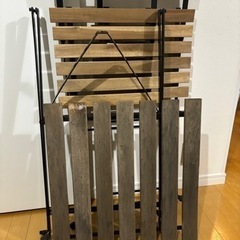 IKEAガーデニングテーブル&チェアの画像