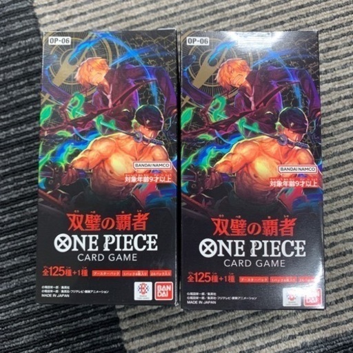 ONE PIECE 双璧の覇者　2box