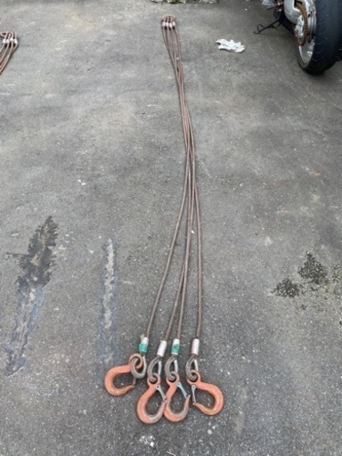 4点吊りワイヤー