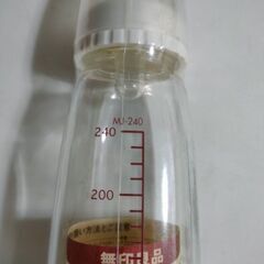 哺乳びん　無印良品　(未使用品)の画像