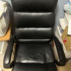 ニトリ　ワークチェア(ファスKD BK）