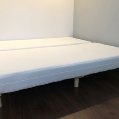 ニトリ　マットレス　シングル　ベッド　美品