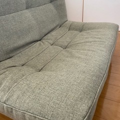 リクライニング付二人掛けソファー【決まりました】の画像