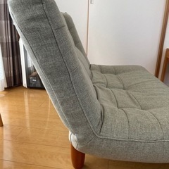 リクライニング付二人掛けソファー【決まりました】の画像