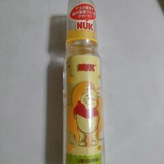 NUK　可愛いプーさんの哺乳瓶　(未使用品)の画像