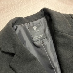 w closet チェスターコートの画像