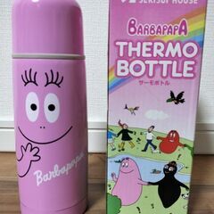 ✨【新品未使用品】サーモボトル 水筒 ３５０ｍｌ バーバパパ