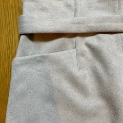 スエード　マーメイドスカート　膝下の画像