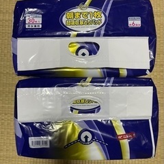 【新品未開封】朝まで1枚超吸収尿とりパッド 30枚入 約6回分【2袋セット】の画像