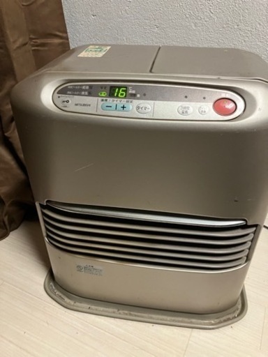 MITSUBISHI 三菱開ファンヒーター 三菱電機株式