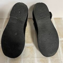 18センチ　１８ｃｍ　フォーマルシューズ　入園式　入学式　卒園式　発表会　黒　美品　靴の画像