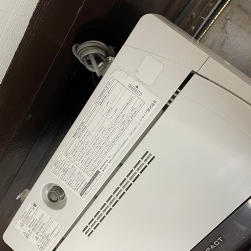 【関西地域.配送設置可能⭕️】激安‼️18年製 SHARP 洗濯機 ES-GE5B-T?01205