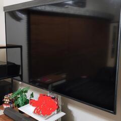 65型液晶テレビ 2019年購入 テレビスタンド付き サウンドバー付属  配送可能の画像