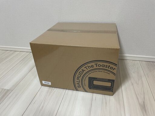 新品未開封！BALMUDA トースター　ベージュ　2023/12購入品