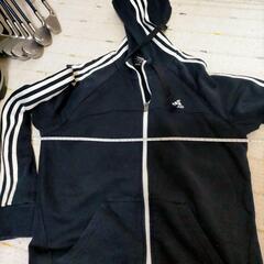 ★【冬物】adidas アディダスジャージ 厚手 あったか　Ｌサイズの画像