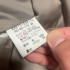 バーバリー ジャケット A5サイズ カシミヤの画像