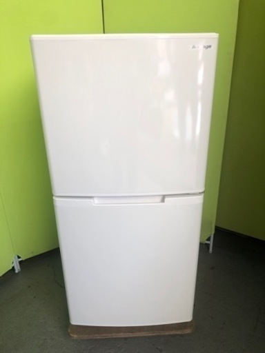 2ドア冷蔵庫 123L A-Stage 2019年製 RZ-123W 3/16値下げ