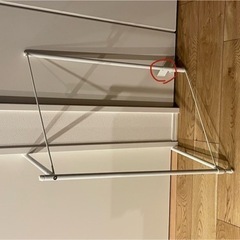 エアコンハンガー　物干し竿