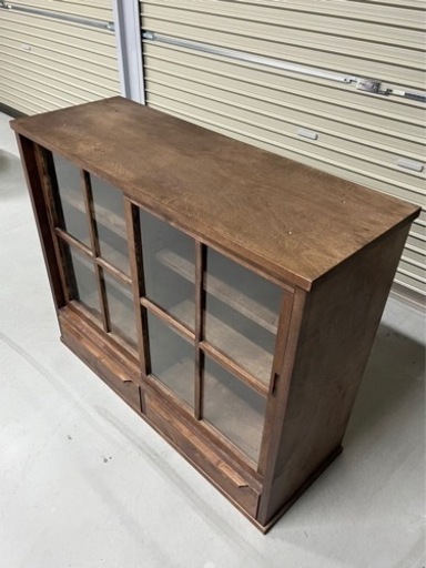収納　棚　アンティーク　中古