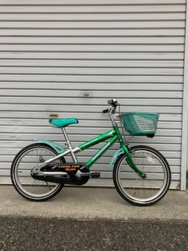 ☆前後タイヤ中古品☆   18型　ブリヂストン　子供車　防犯登録料込価格︎‼︎