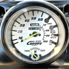 ○ご成約済み○最終値引き★ホンダ ジャイロキャノピー★ カスタム 外装美車 TA02 原付 ミニカー キャブレター ディスクブレーキ 100kmメーター 50cc 宅配の画像