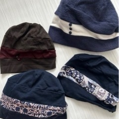 帽子5種 スヌード1枚 (計6点)まとめ売りの画像