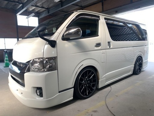 ハイエース　ワイドルックバンパー　リアバンパー　エアロセット