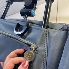 スマーフ ショッピングカート 保冷 保温 おしゃれ 2輪 買い物 バック 大容量の画像