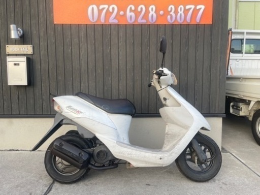 ★28000円 レッツ2 セル1 実働車　スズキ　原付　スクーター　レッツ　2スト