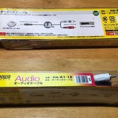 【新品・未使用・パッケージ入り】サンワサプライ Audioケーブル1.8ｍの画像