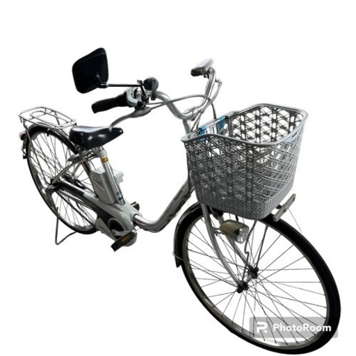 パナソニック バッテリー充電器付 電動アシスト自転車　 中古 26インチ Lithium ViVi 自転車 付属品あり