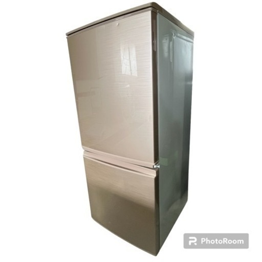 冷蔵庫 SHARP 137L 2012年製 SJ-14W-P ノンフロン冷凍冷蔵庫 ピンク 2ドア シャープ