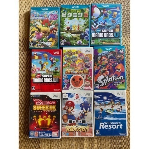 wii U ソフト　まとめてセット売り