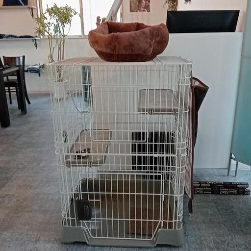 猫ちゃん用　ペットゲージ