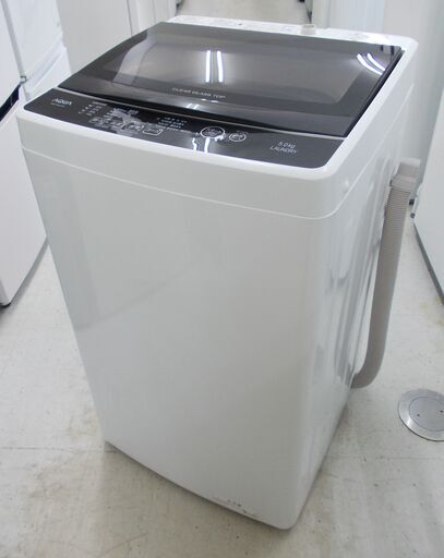 AQUA 全自動洗濯機 ステンレス槽 5.0kg 20201年製  AQW-G50JJ(W)