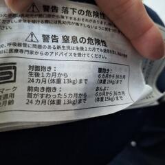 【お値下げしました！】エルゴ抱っこ紐、メッシュの画像