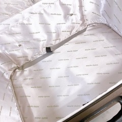 marie claire マリ クレール キャリーケース ブラウン の画像