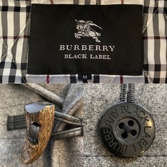 BURBERRY BLACKLABELバーバリーブラックレーベル　ダッフルコートの画像