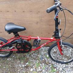 中古品　折りたたみ式自転車