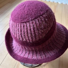 ウール混の帽子の画像